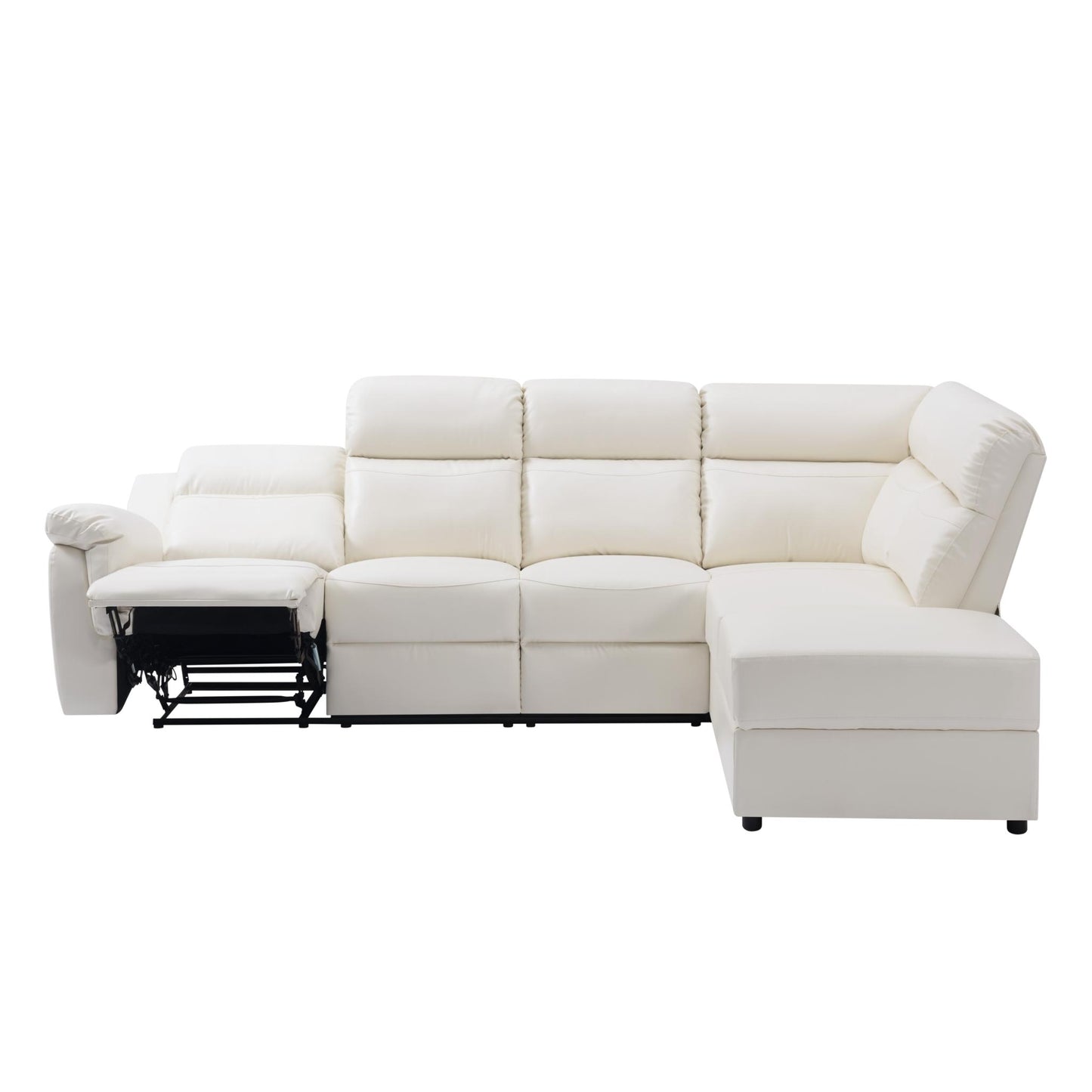 110.2” Manual Reclining Sectional Sofa