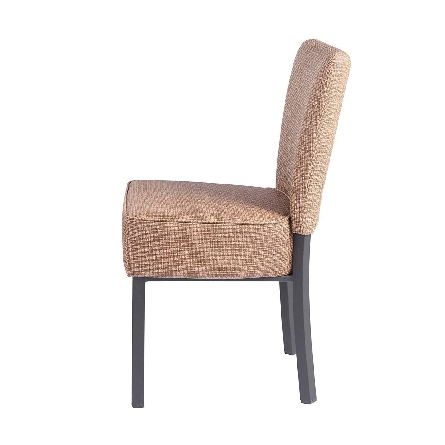 Upholstered Dining Chairs,Kitchen PU Leather Padded Chair, Modern Dining Room Furniture, Set of 2(Br