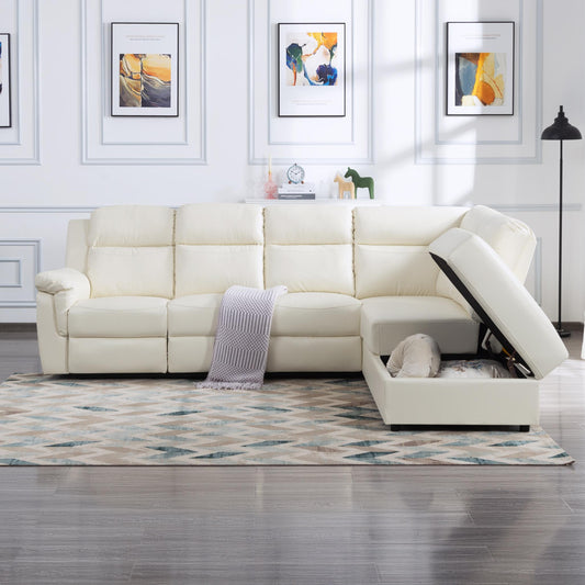 110.2” Manual Reclining Sectional Sofa