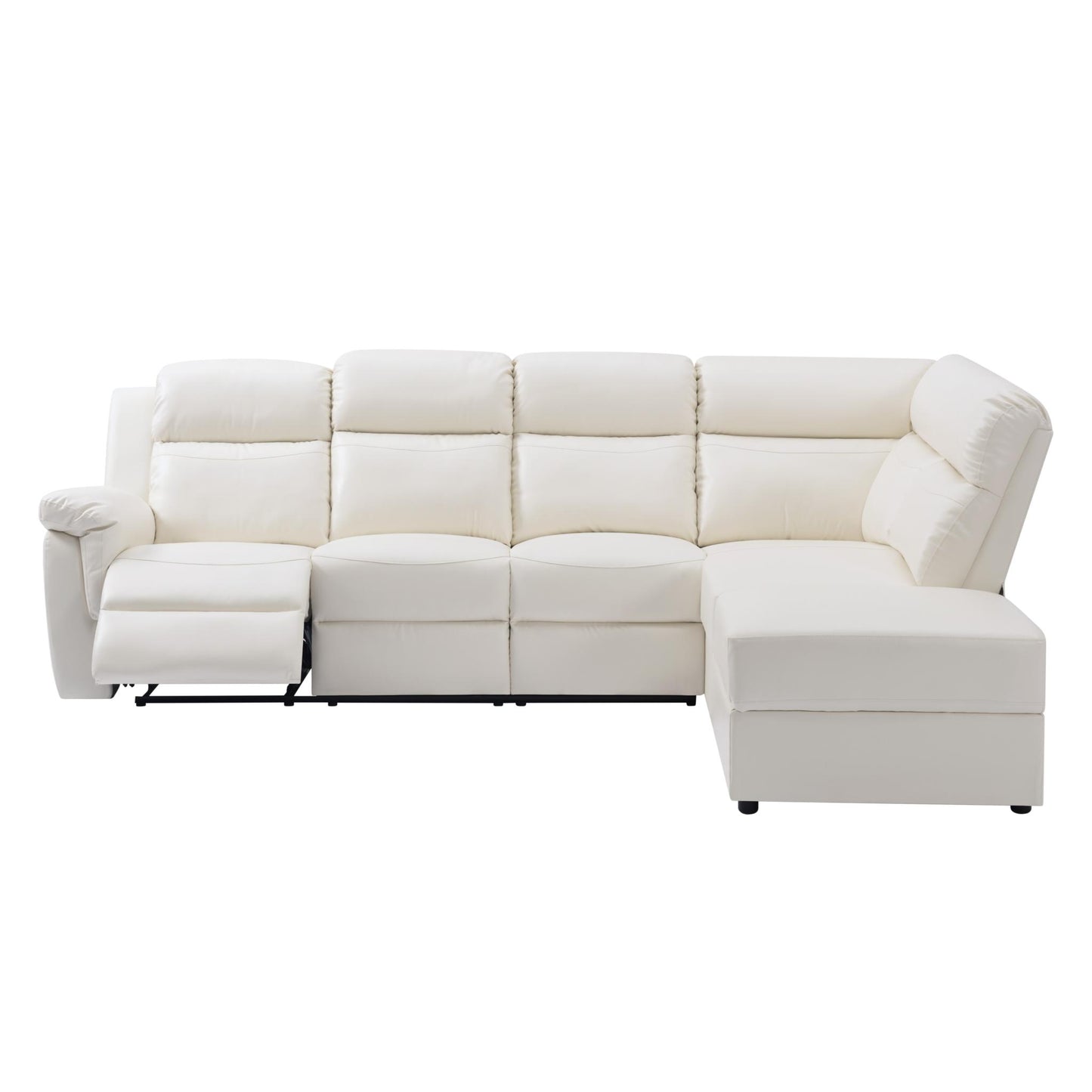 110.2” Manual Reclining Sectional Sofa