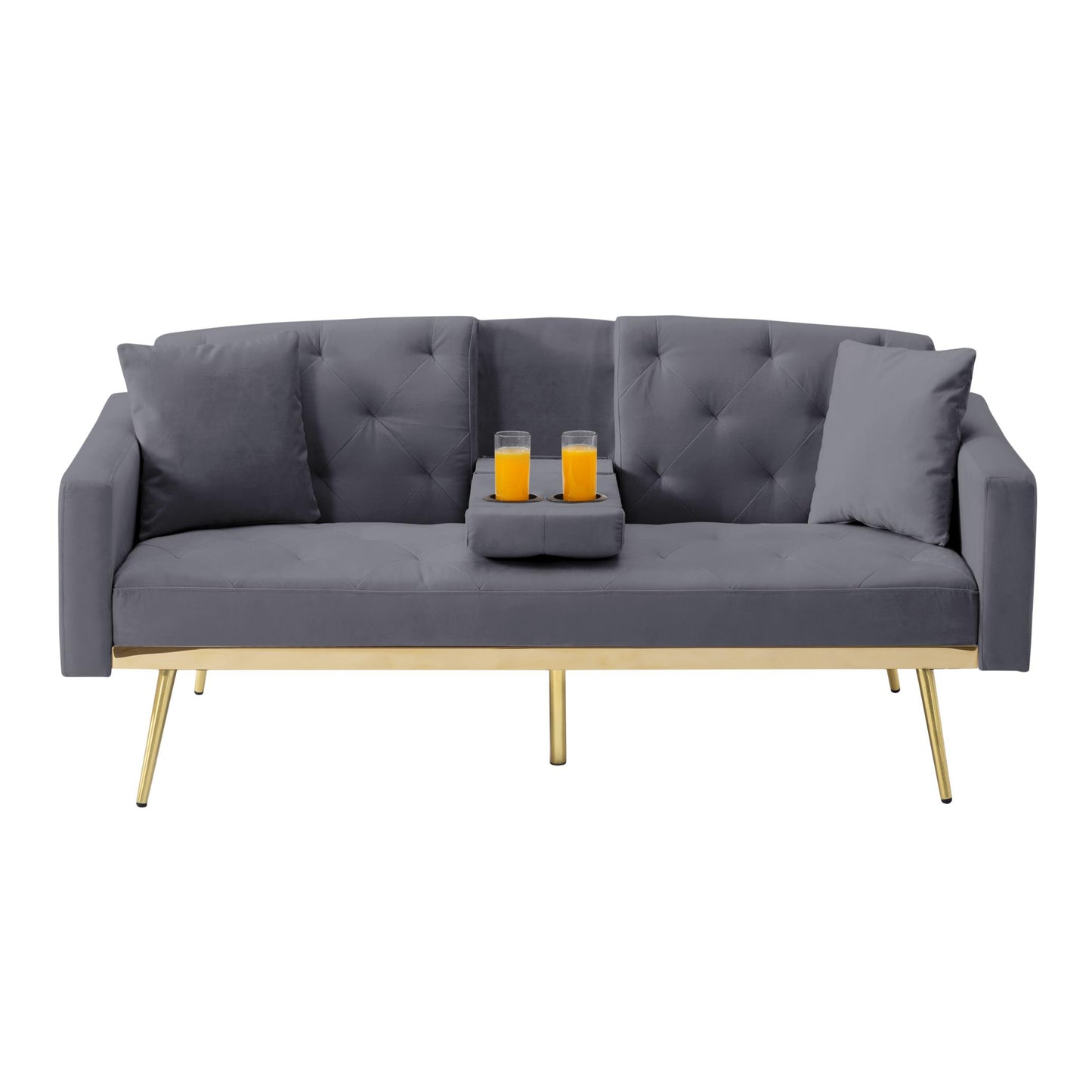 67.7” Futon Sofa bed