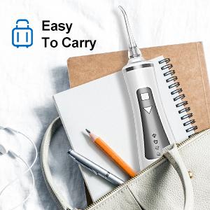 Water Flosser, Cordless Oral Irrigator Portable Dental Pick Teeth Cleaner
