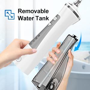 Water Flosser, Cordless Oral Irrigator Portable Dental Pick Teeth Cleaner