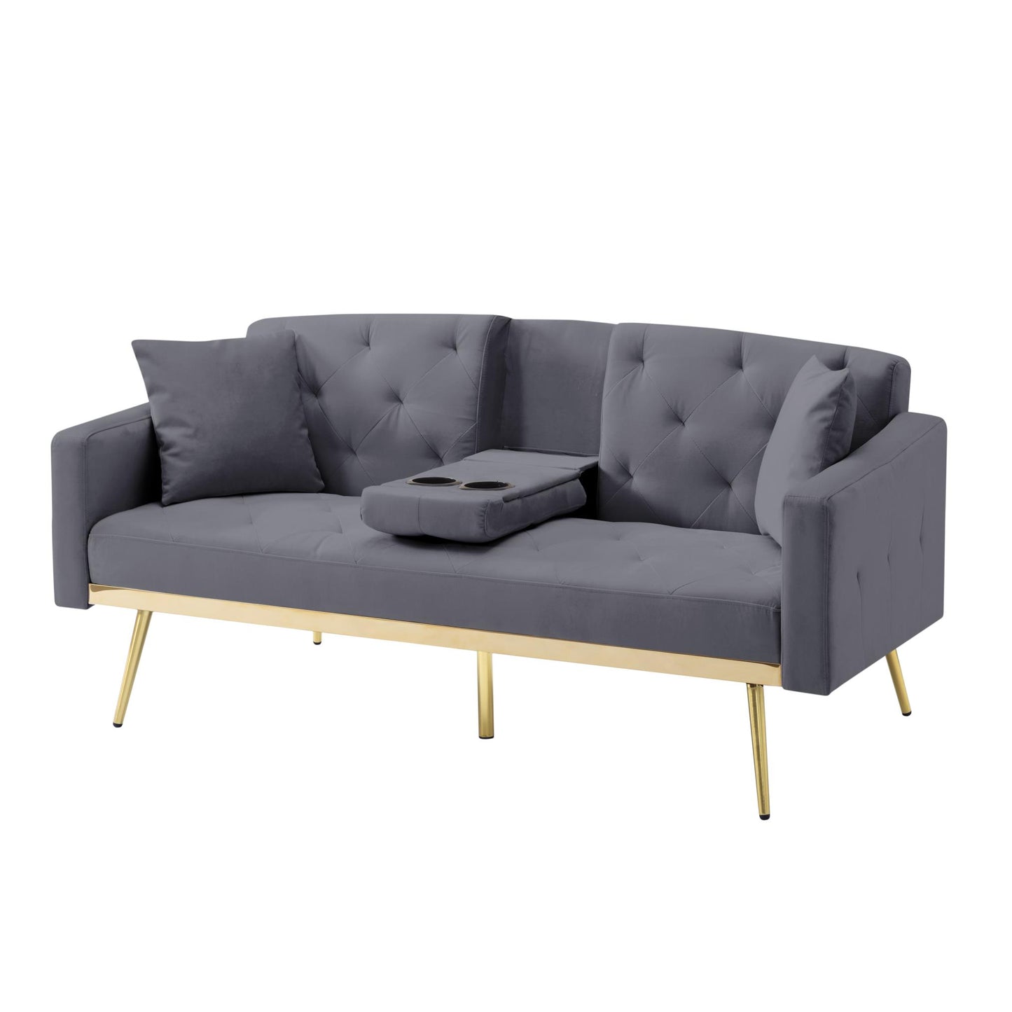 67.7” Futon Sofa bed