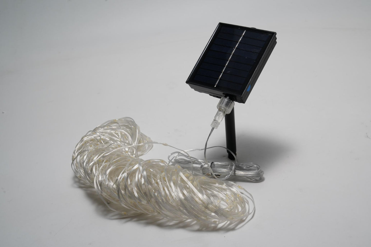 Solar String Lights Outdoor 115FT 350 LED , Waterproof 8 Modes with Dimmer and Timer