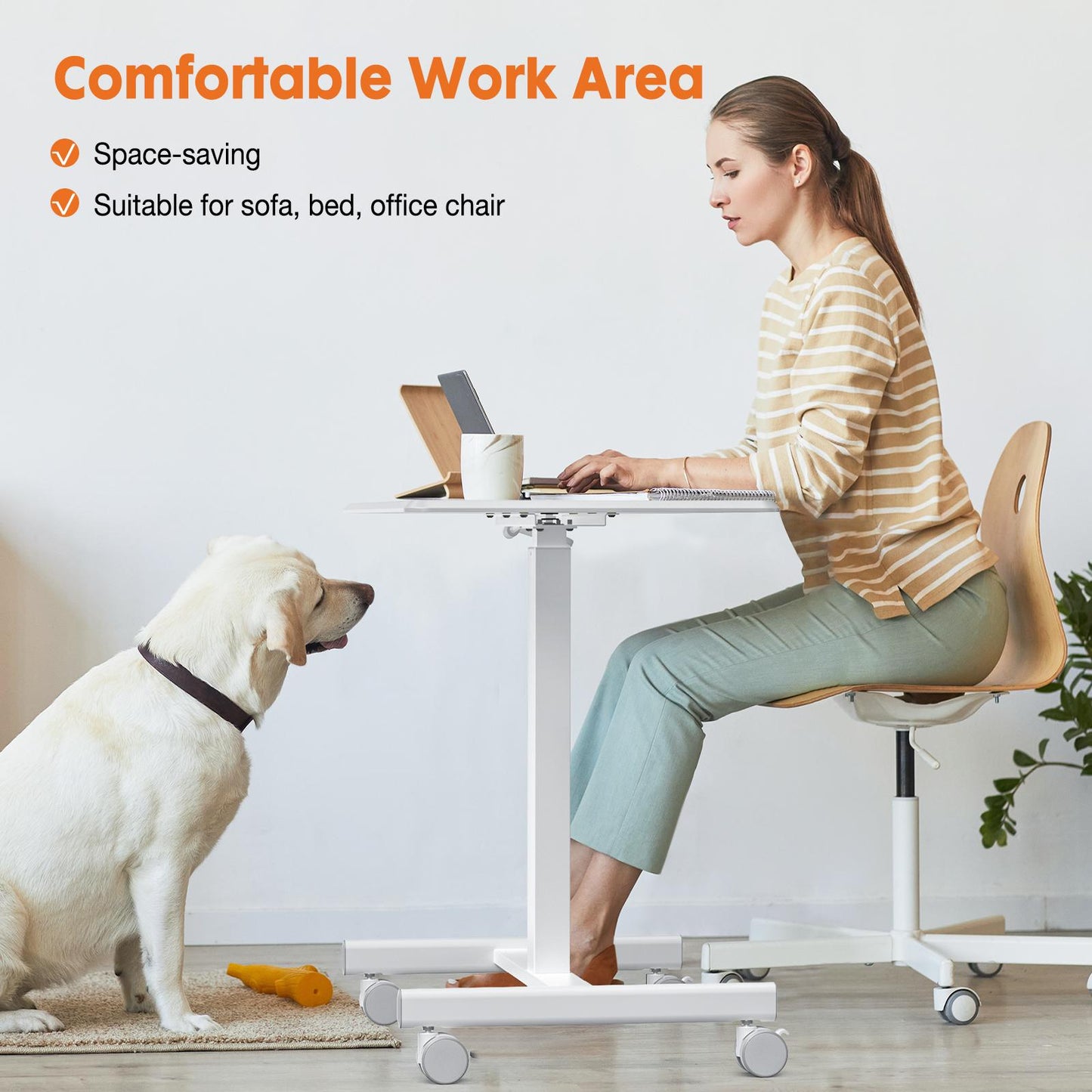 Small Standing Desk Mobile Standing Desk Adjustable Height