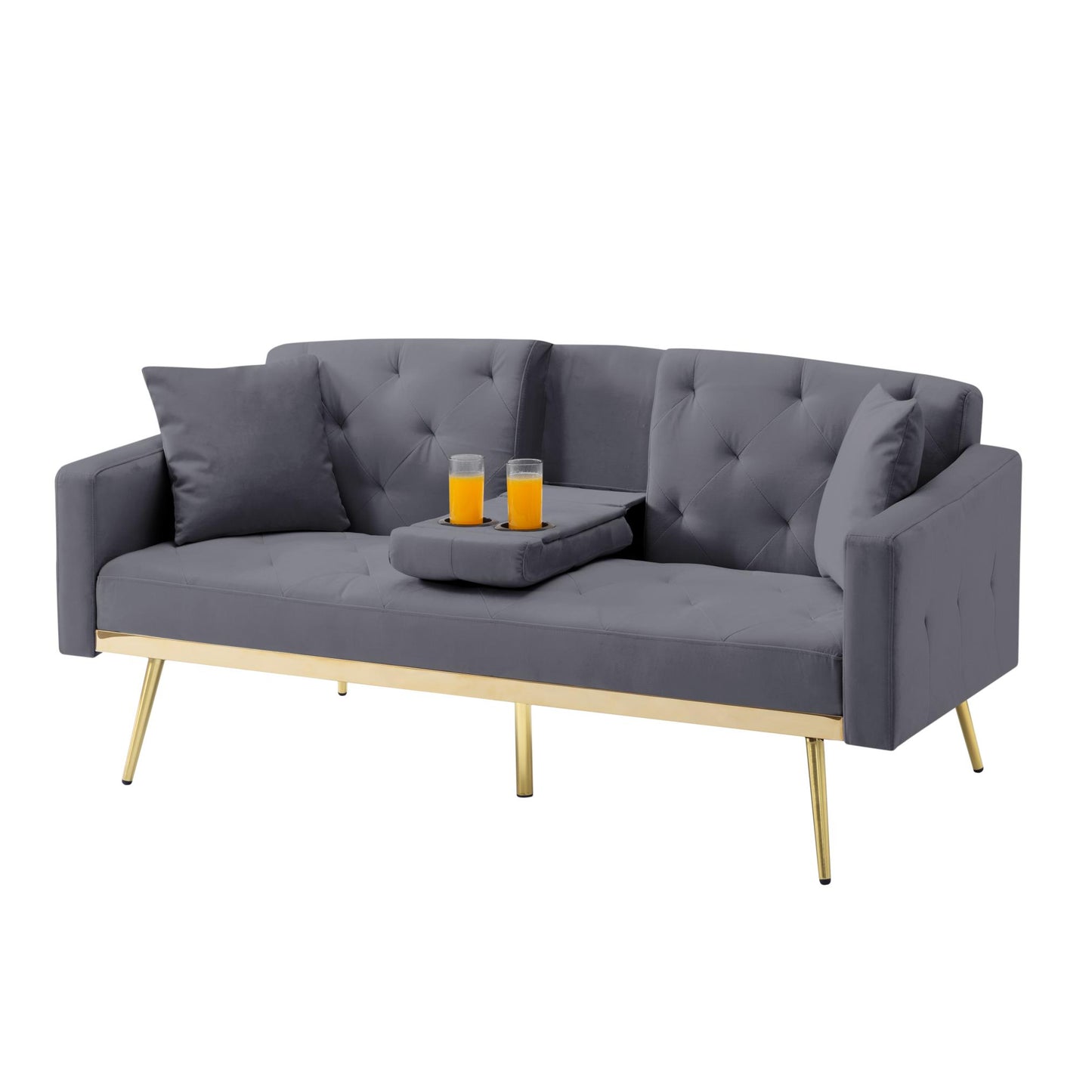 67.7” Futon Sofa bed