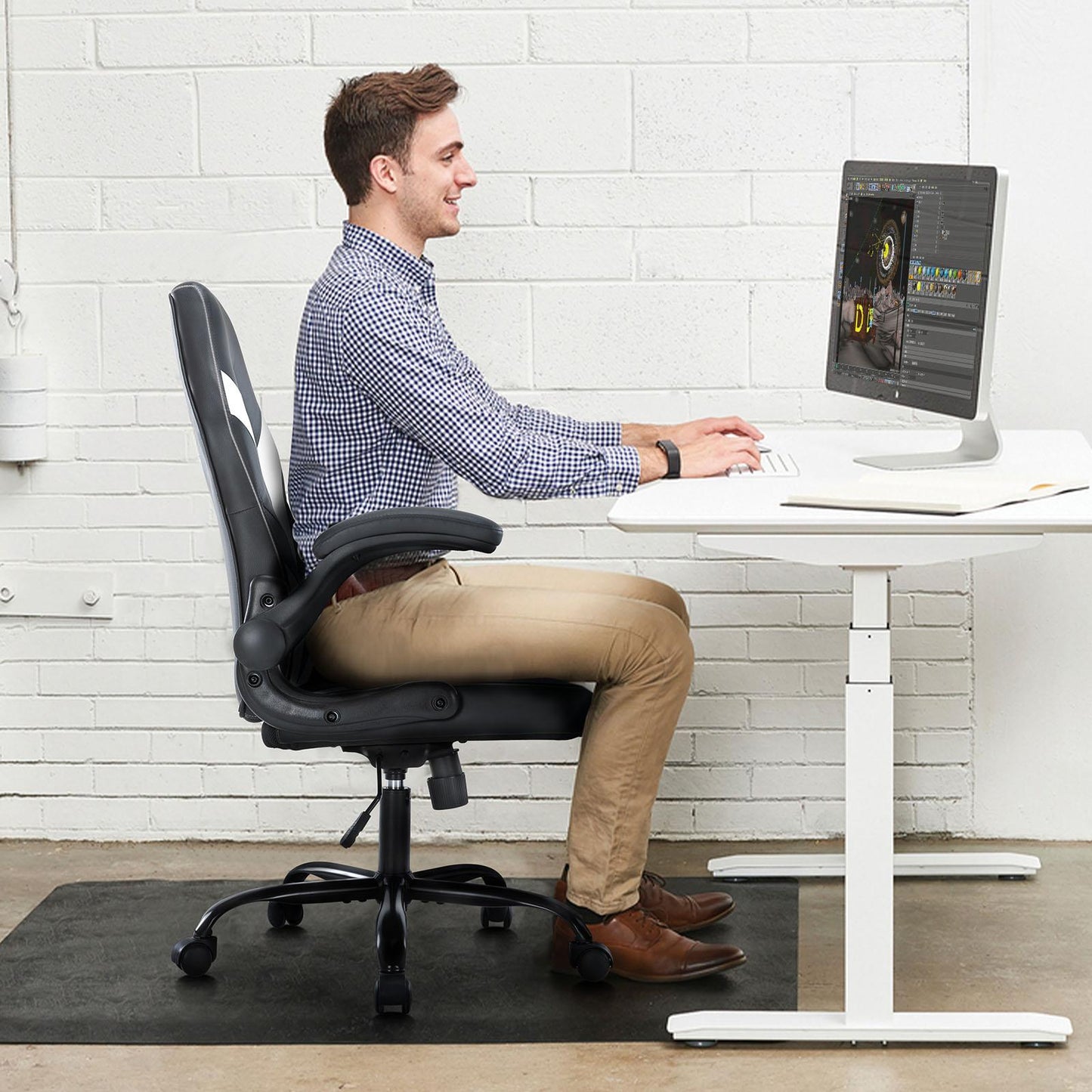 Gaming Chair, Ergonomic Office Chair High Back Computer Desk Chair