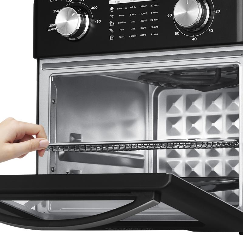 Geek Chef Air Fryer 10QT, Countertop Toaster Oven, 4 Slice Toaster Air Fryer Oven， Stainless Steel Ban on Amazon