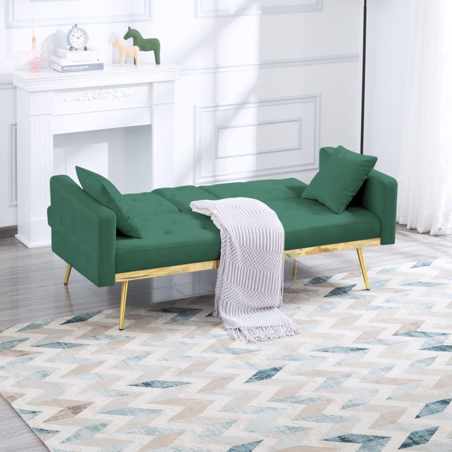 67.7” Futon Sofa bed