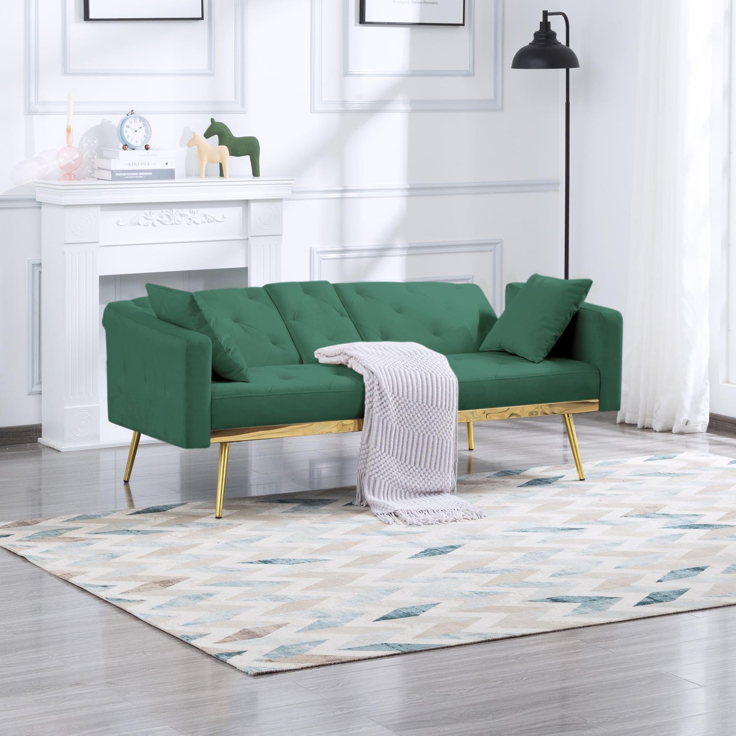 67.7” Futon Sofa bed
