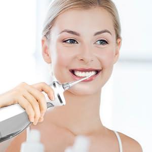 Water Flosser, Cordless Oral Irrigator Portable Dental Pick Teeth Cleaner