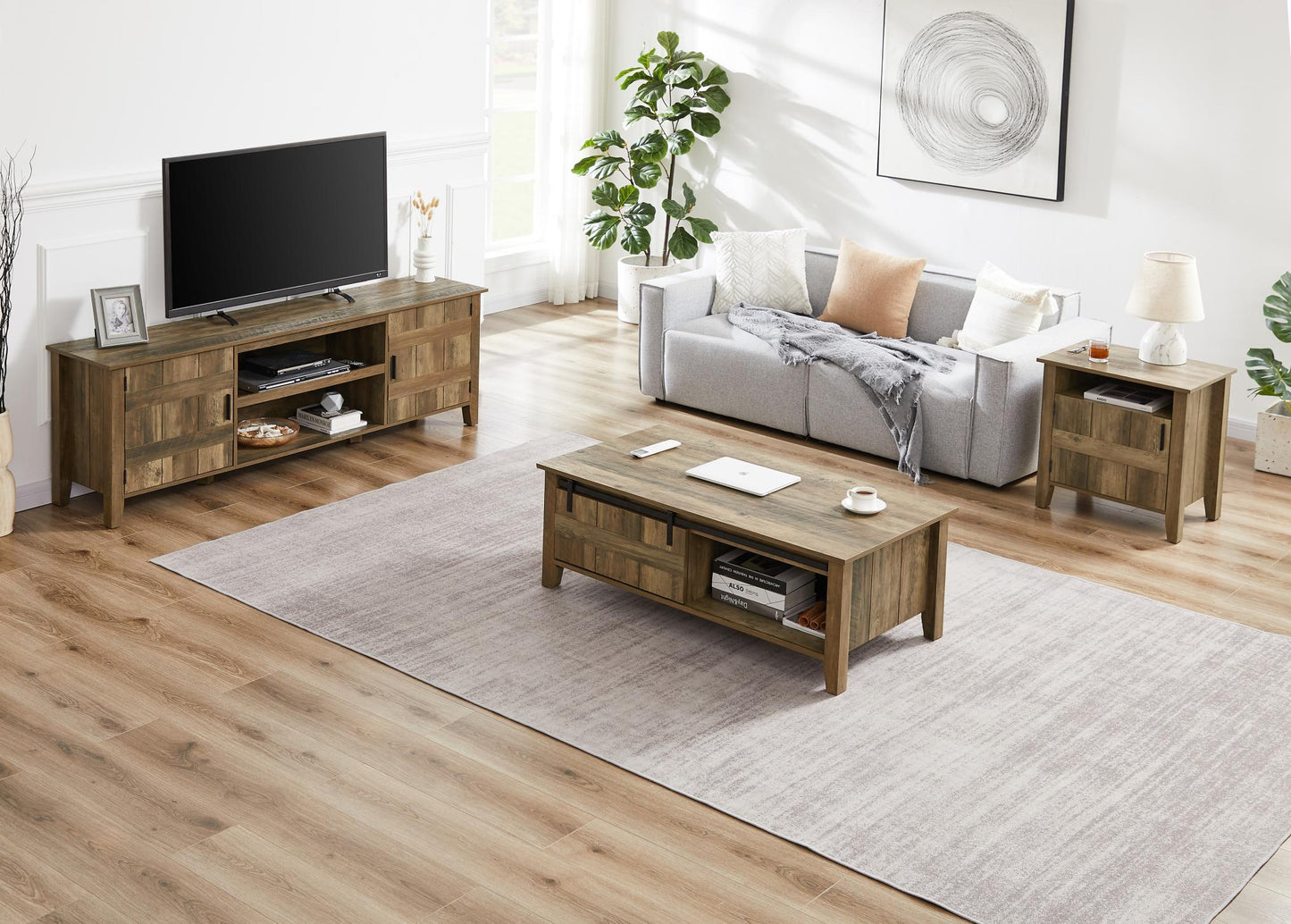 Artificial Wood TV Cabinet for Living Room